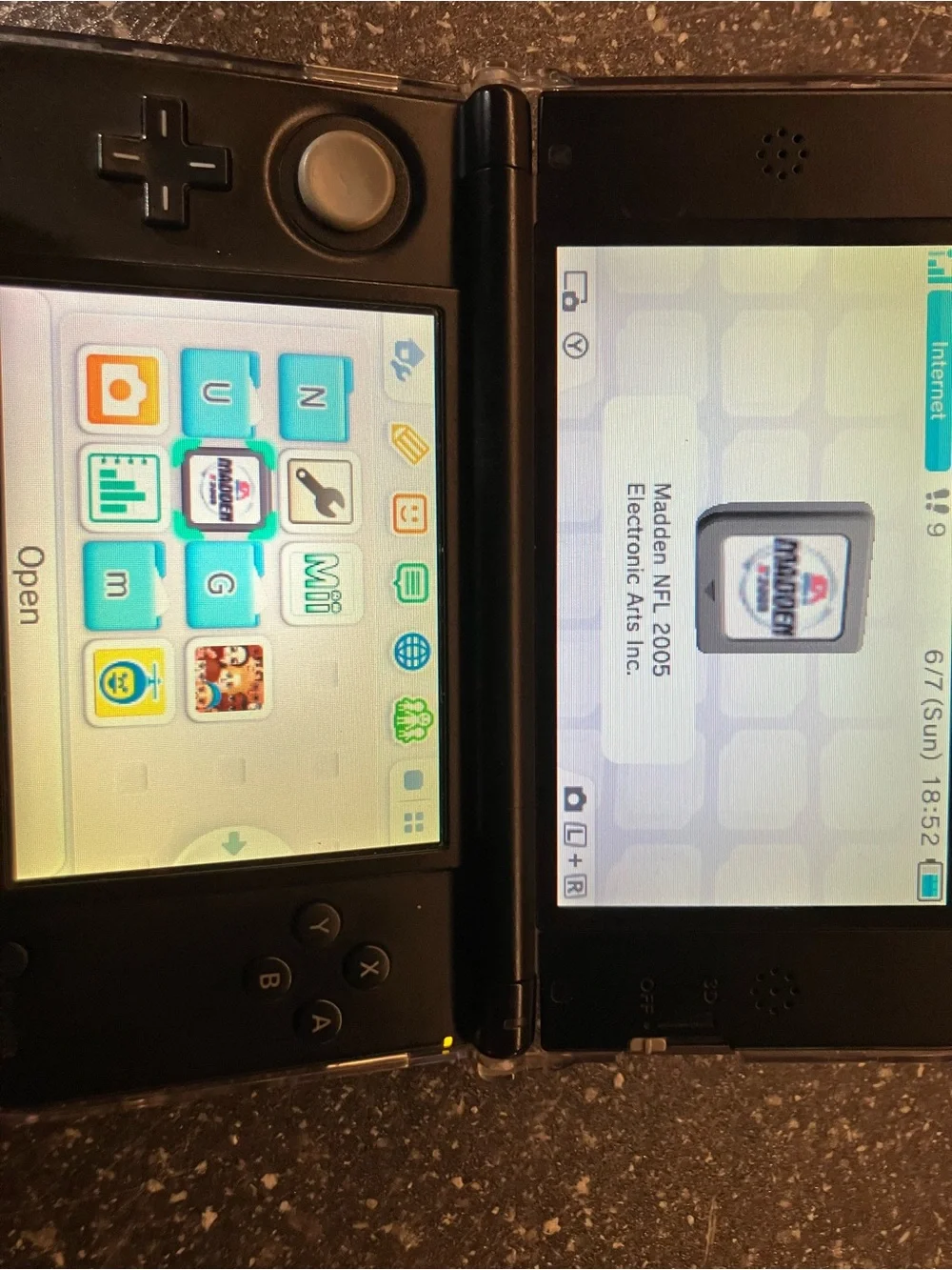 Nintendo 3DS XL LL modded